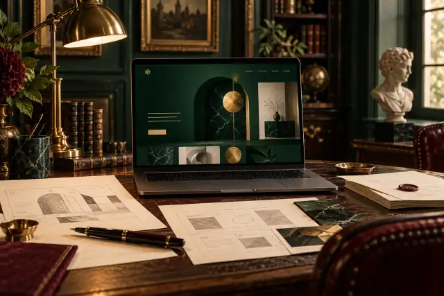 Bespoke Website Design — editorial design reference by Wiseland Studio